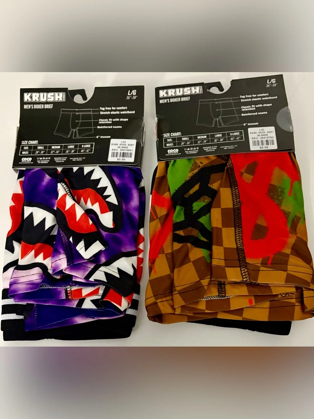 Krush pairs men